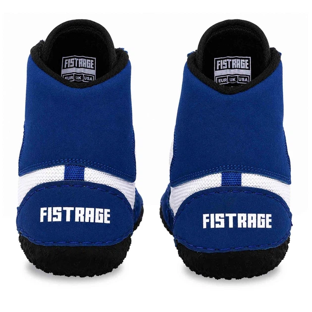 Борцовки замшевые для борьбы Fistrage X-Series 6449 размер 40 Blue-White - Фото 6 Борцовки замшевые для борьбы Fistrage X-Series 6449 размер 40 Blue-White - изображение 6