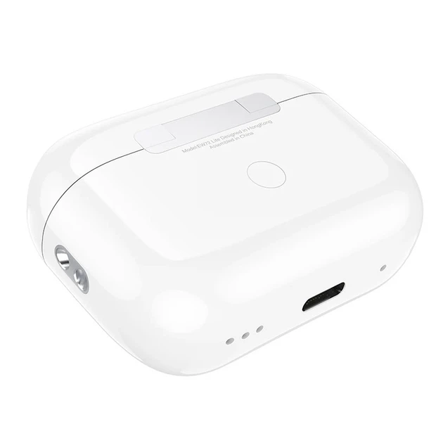 Беспроводные TWS наушники Hoco EW72 Lite Soar Bluetooth 5.4 ABS 60,6x45,2x21,7 мм Белый - Фото 6 Беспроводные TWS наушники Hoco EW72 Lite Soar Bluetooth 5.4 ABS 60,6x45,2x21,7 мм Белый - изображение 6