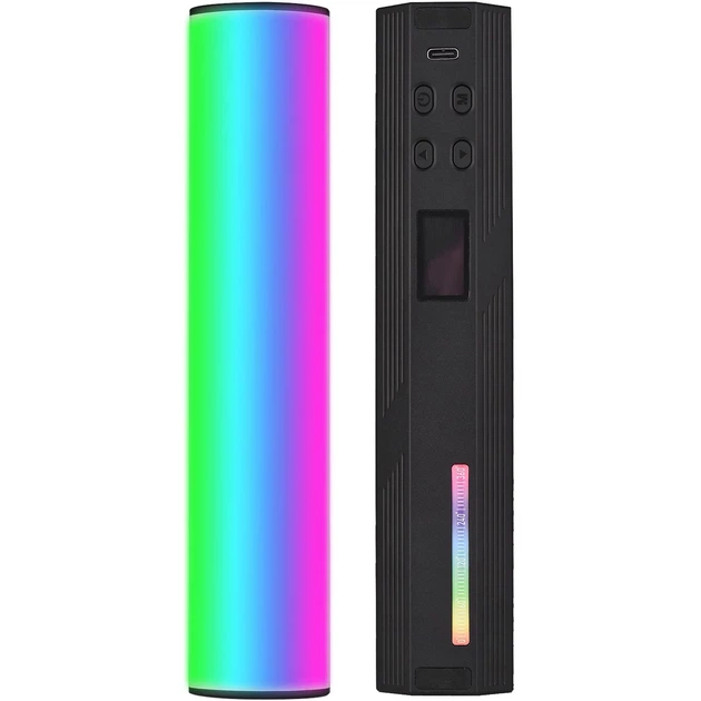 Портативная светодиодная лампа Andoer W200RGB RGB 2500-9000K пластик черный - изображение 10