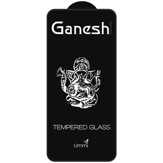 Захисне скло Ganesh для Samsung Galaxy S26 2,5D загартоване чорне - Фото 2 Захисне скло Ganesh для Samsung Galaxy S26 2,5D загартоване чорне - зображення 2