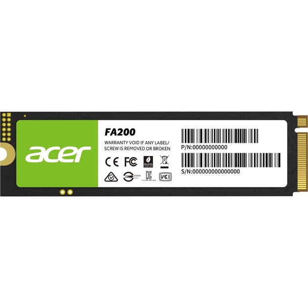 Твердотільний накопичувач FA200 2Tb M.2 2280 4x4 NVMe 2.0 3D NAND Retail (BL.9BWWA.125) M.2 Для компьютера M.2 (EBDA308B9279) - Фото 1 Твердотільний накопичувач FA200 2Tb M.2 2280 4x4 NVMe 2.0 3D NAND Retail (BL.9BWWA.125) M.2 Для компьютера M.2 (EBDA308B9279) - зображення 1