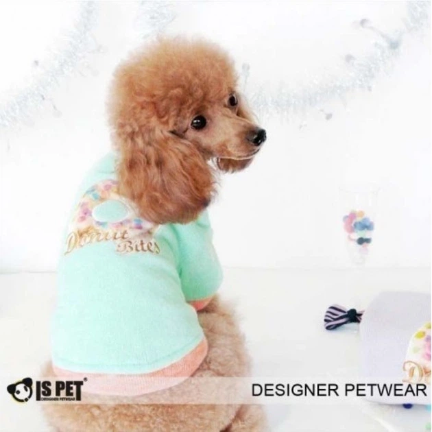 Толстовка для собак "Donut Bites sweater" мятный L Is Pet 000354897 - Фото 2 Толстовка для собак "Donut Bites sweater" мятный L Is Pet 000354897 - изображение 2