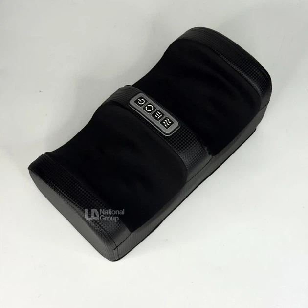Масажер для ніг роликовий з підігрівом Foot Massager, домашній електромасажер для зняття втоми та напруги стоп і литок з 3 рівнями інтенсивності, від мережі, для дому та офісу Чорний, WMS-026-Black - Фото 11 Масажер для ніг роликовий з підігрівом Foot Massager, домашній електромасажер для зняття втоми та напруги стоп і литок з 3 рівнями інтенсивності, від мережі, для дому та офісу Чорний, WMS-026-Black - зображення 11