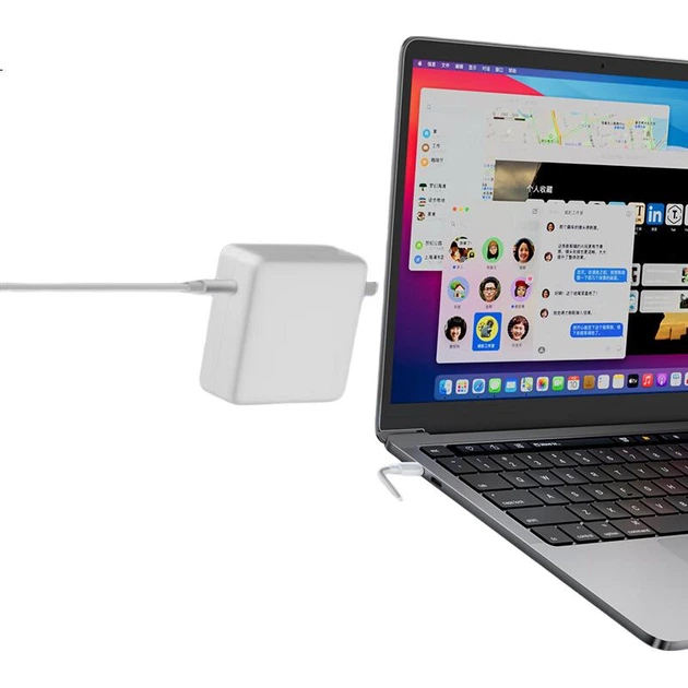 Зарядний пристрій Jichuan 67 Вт Type-C PD для MacBook Pro/Air, A2681/A2918 - зображення 3