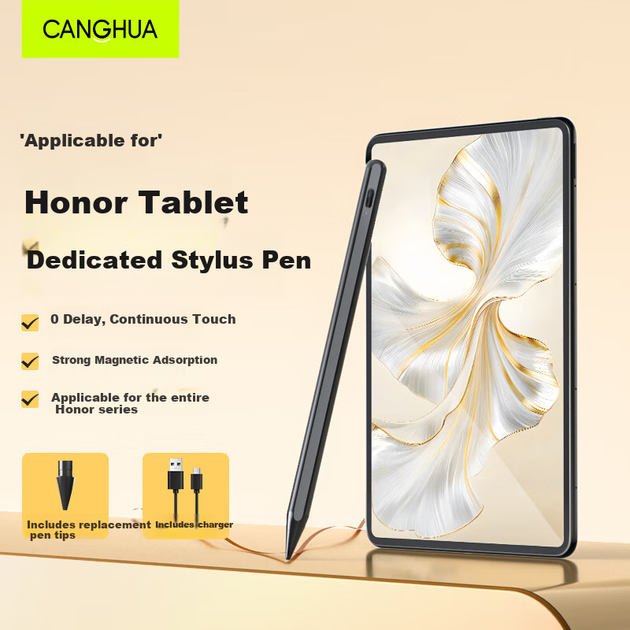 Стилус CangHua, аналог Honor Magic Pencil 3, емкостный, для Honor MagicPad 2, Pad 13, X9, V8 Pro, 9 Pro и GT Pro - Фото 4 Стилус CangHua, аналог Honor Magic Pencil 3, емкостный, для Honor MagicPad 2, Pad 13, X9, V8 Pro, 9 Pro и GT Pro - изображение 4