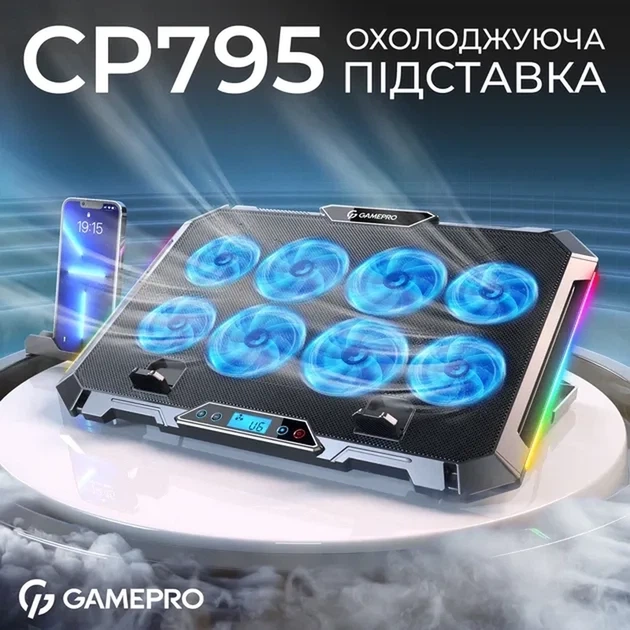 Підставка GamePro CP795 Black - Фото 5 Підставка GamePro CP795 Black - изображение 5