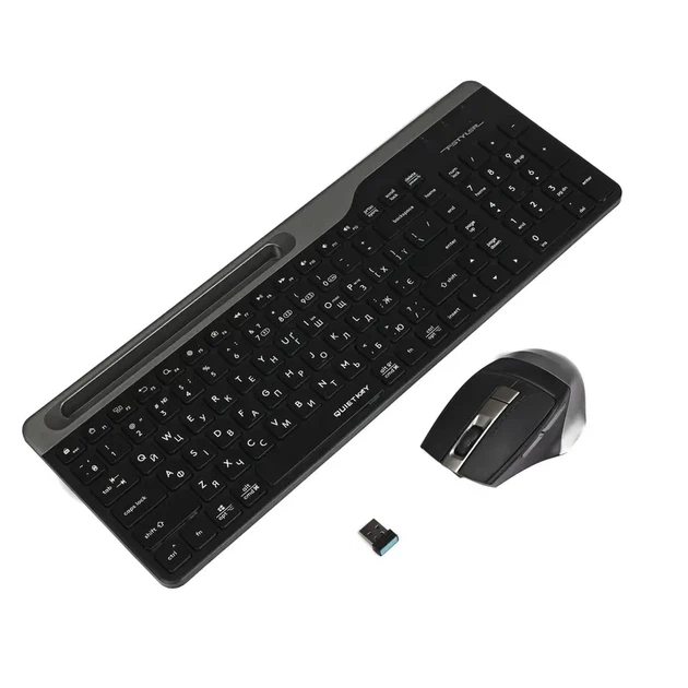 Комплект A4Tech Fstyler FB2535CS (Smoky Grey) - Фото 4 Комплект A4Tech Fstyler FB2535CS (Smoky Grey) - изображение 4