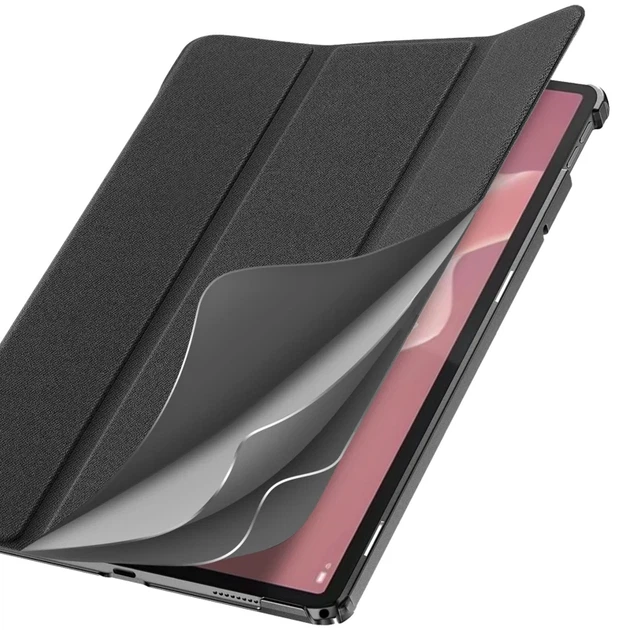 Чехол-книжка Dux Ducis Domo для Lenovo Idea Tab 11" чорний штучна шкіра 360° - Фото 6 Чехол-книжка Dux Ducis Domo для Lenovo Idea Tab 11" чорний штучна шкіра 360° - зображення 6