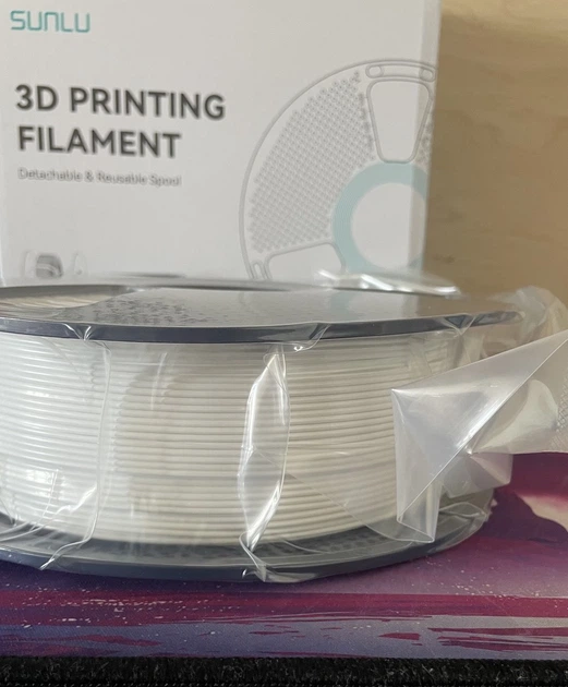 PETG SUNLU Белый на катушке 1кг филамент пластик для 3D принтера - изображение 5