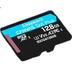 Карта пам'яті Kingston microSD 128 ГБ U3 V30 A2 для камер та дронів - Фото 2 Карта пам'яті Kingston microSD 128 ГБ U3 V30 A2 для камер та дронів - зображення 2
