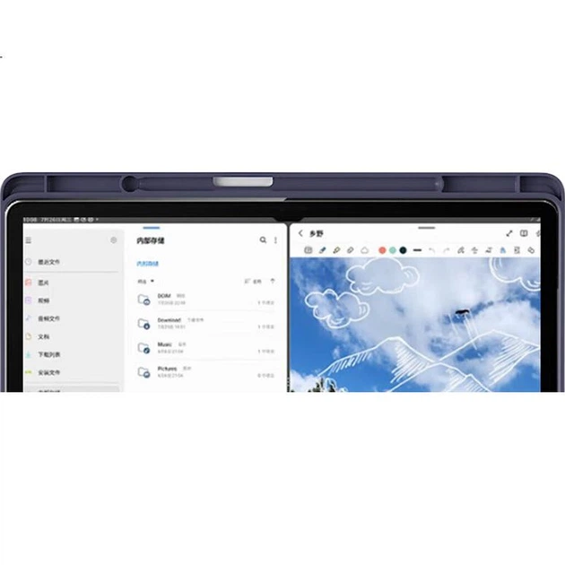 Чохол CangHua для Samsung Galaxy Tab S10 FE+ 13.1 дюйма, модель 2025 року, ударостійкий, з повним покриттям - Фото 3 Чохол CangHua для Samsung Galaxy Tab S10 FE+ 13.1 дюйма, модель 2025 року, ударостійкий, з повним покриттям - зображення 3