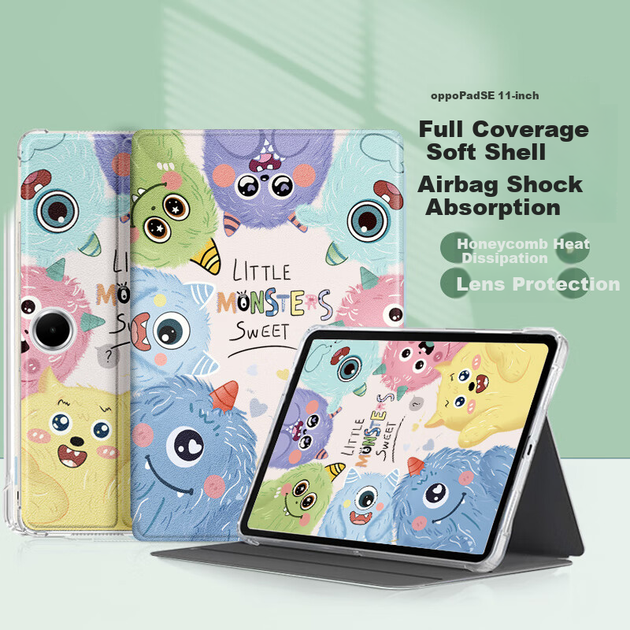 Чохол для планшета OPPO Pad SE Qiaojiejie Monsters - зображення 4