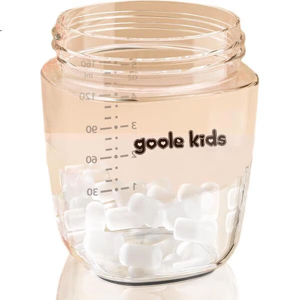 Бутылочка Goole Kids стеклянная антиколиковая с широкой соской для детей 0-1 месяца - изображение 3