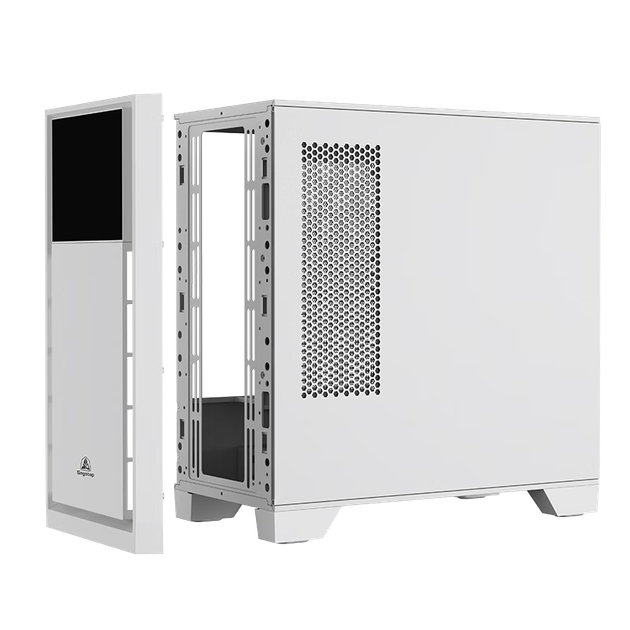 Корпус Segotep Pixel White (светодиодный экран Pixel/синхронизация программного обеспечения Segotep Digital Products/верхний кронштейн для водяного охлаждения 360 мм, компактный корпус для настольного компьютера) - изображение 9