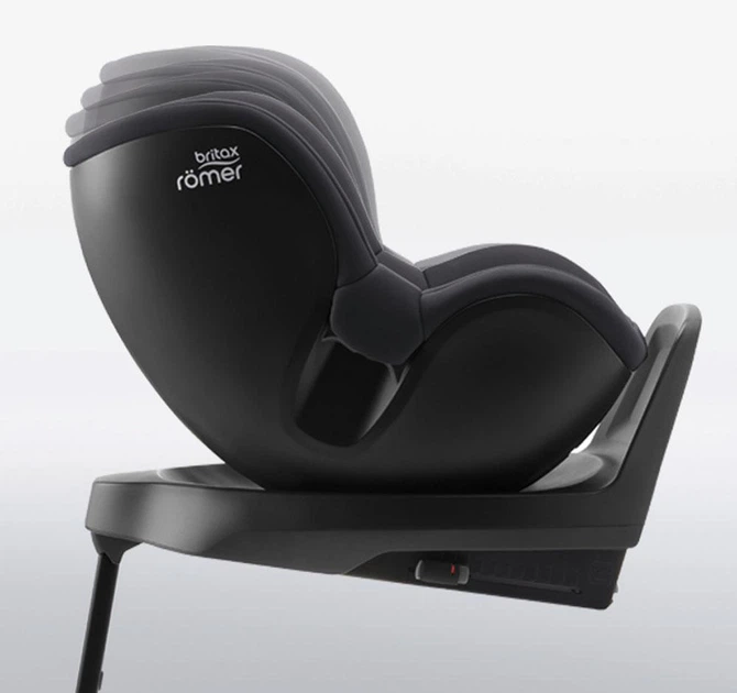 Дитяче крісло Britax-Romer Dualfix Plus Midnight Grey гр. 0+/1 0-20 кг, 2000036277 - зображення 7