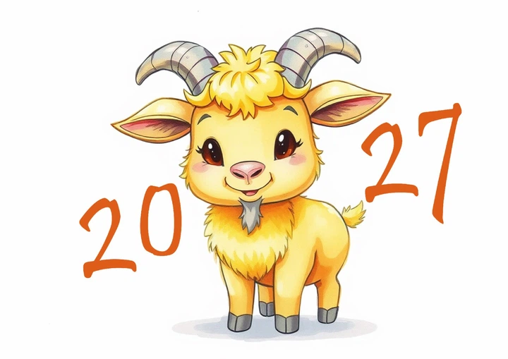 Календарь настенный квартальный на 2027 год на три пружины, Apriori, год Козы, символ года 2027 , год Овцы 29,7х61см , 57 вид - Фото 2 Календарь настенный квартальный на 2027 год на три пружины, Apriori, год Козы, символ года 2027 , год Овцы 29,7х61см , 57 вид - изображение 2