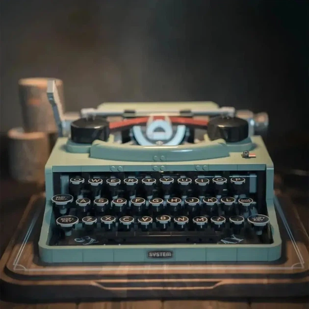 Конструктор Ретро Друкарська Машинка (Typewriter) — 2079 деталей - зображення 3