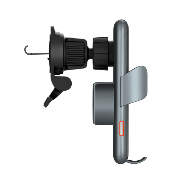 Автотримач WALKER CX-057 Smart Sensor 15W Black/Grey з бездротовою зарядкою Qi та автоматичним затискачем - Фото 7 Автотримач WALKER CX-057 Smart Sensor 15W Black/Grey з бездротовою зарядкою Qi та автоматичним затискачем - изображение 7