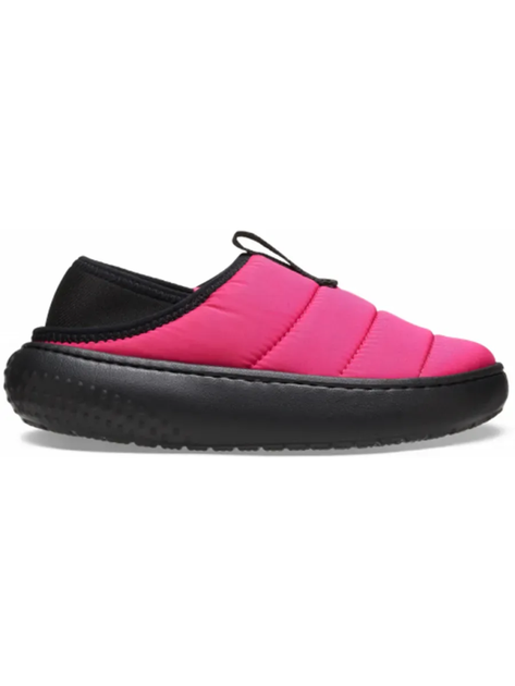 Дитячі крокси капці для дівчинки Crocs Classic Puff Moc Dragonfruit (27/28, малиновий) - изображение 3