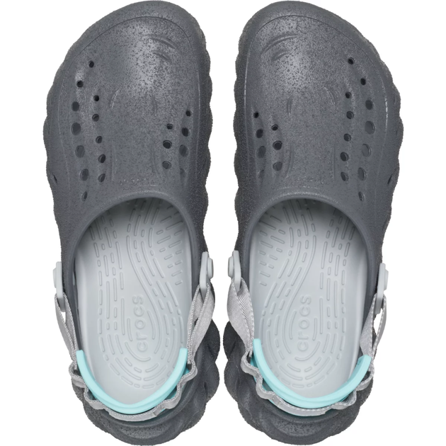 Дитячі крокси для хлопчика Crocs Echo Clog Slate Grey (27/28, сірий) - Фото 4 Дитячі крокси для хлопчика Crocs Echo Clog Slate Grey (27/28, сірий) - изображение 4
