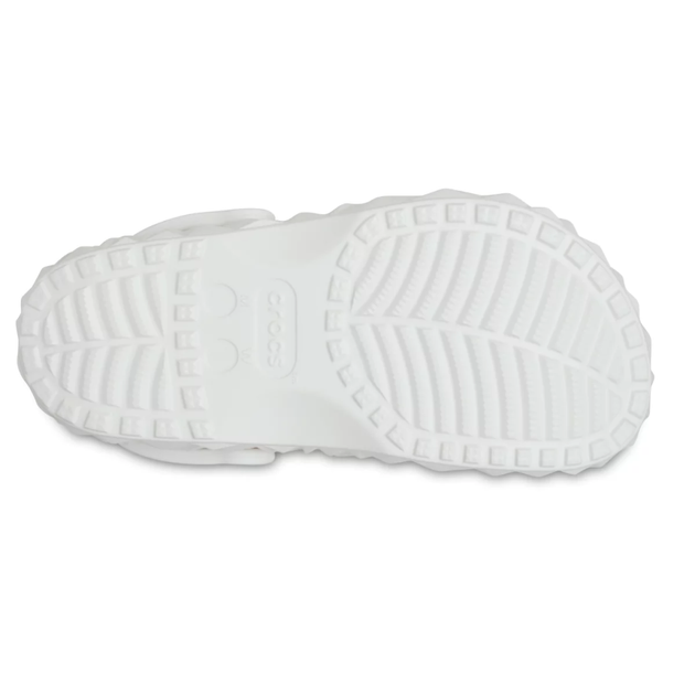 Дитячі крокси для хлопчика Crocs Classic Geometric Clog White (32/33, білий) - изображение 5