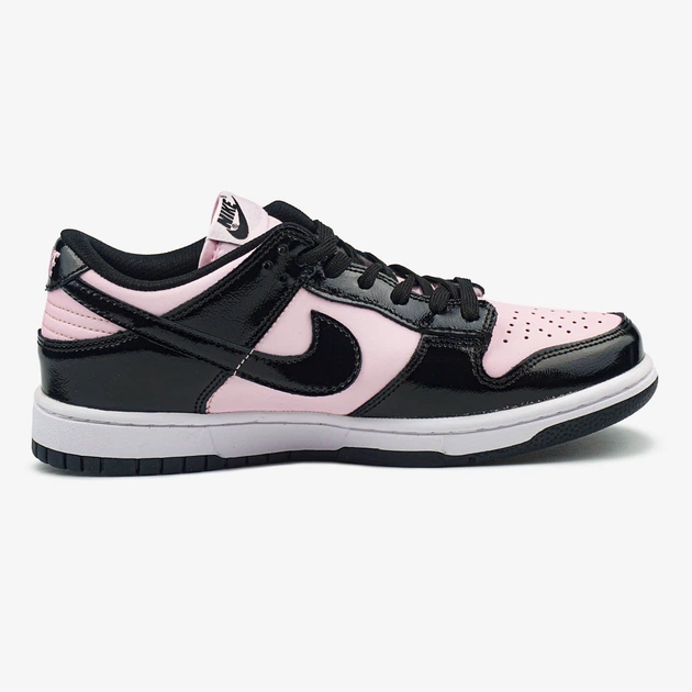 Кросівки Nike SB Dunk Low Pink Black Patent Foam 37 - зображення 5