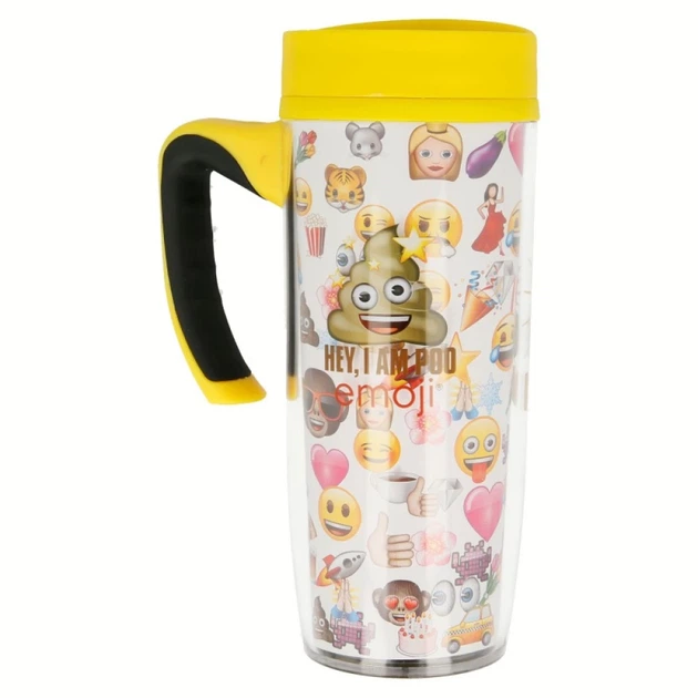 Кружка дорожная Emoji 533 ml (1513) - изображение 2