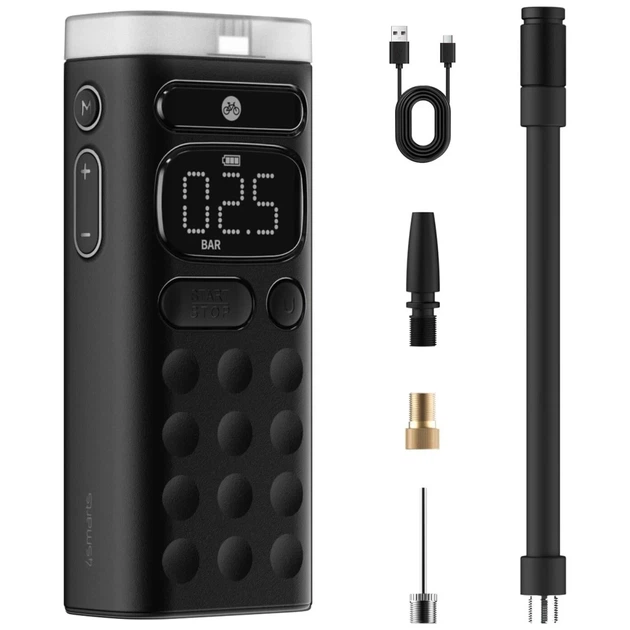 Электрический насос для шин 4smarts Voltpump X Travel Size Black (541578) - изображение 5