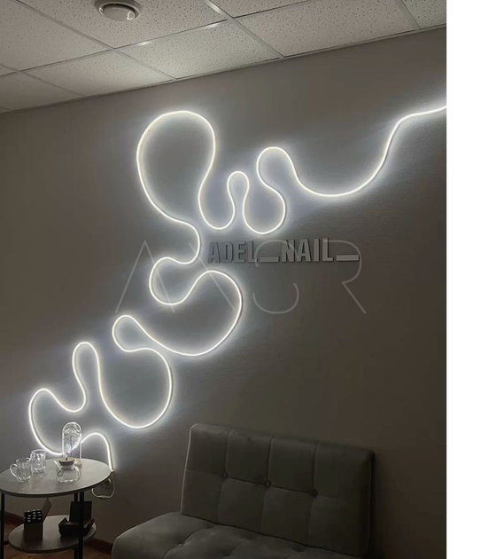 Гнучкий неон FlexGlow LUX 220V білого кольору 10 метрів - зображення 5