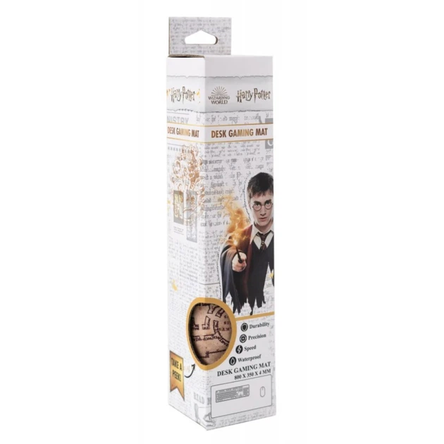 Коврик для гейминга XXL Harry Potter Карта Мародеров 80x35 см (MGGE022) - Фото 3 Коврик для гейминга XXL Harry Potter Карта Мародеров 80x35 см (MGGE022) - изображение 3