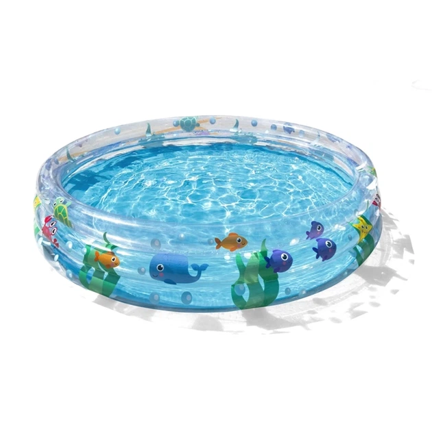 Бассейн надувной Bestway 152x30 см Transparent (6942138967999) - изображение 2