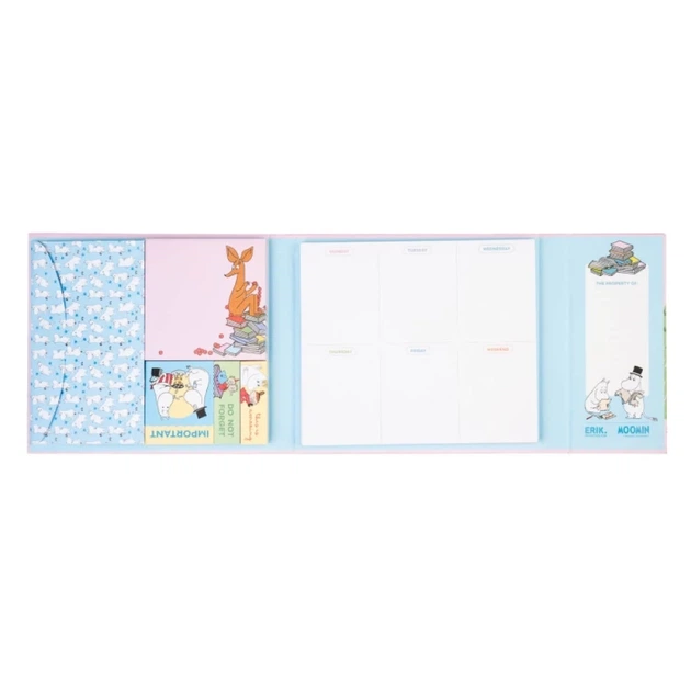 Еженедельник Moomin A4 с клейкими листочками (PSNA010) - изображение 2