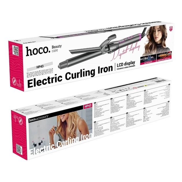 Плойка для волос Hoco HP43 Grey (6942007631655) - изображение 9