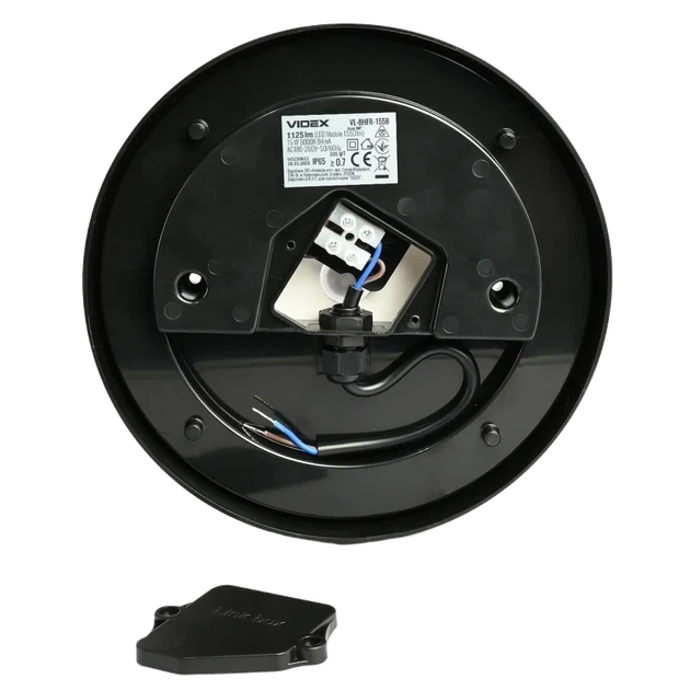 LED светильник VIDEX ART IP65 15 Вт 5000K чёрный - Фото 2 LED светильник VIDEX ART IP65 15 Вт 5000K чёрный - изображение 2