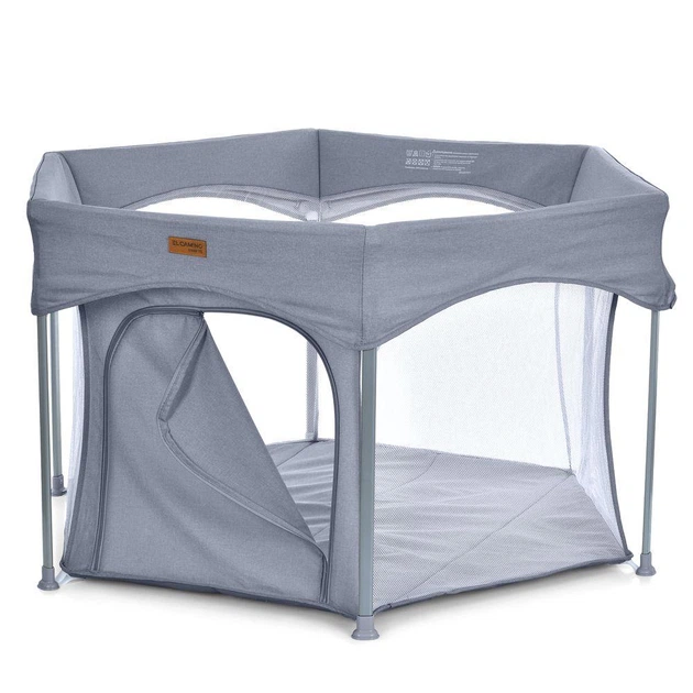 Детский манеж El Camino SWIFT 6 (ME 1195 Gray) - Фото 2 Детский манеж El Camino SWIFT 6 (ME 1195 Gray) - изображение 2