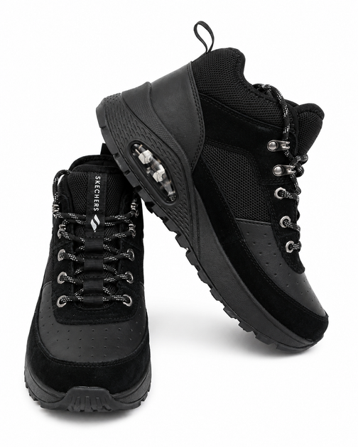 Кроссовки женские Skechers UNO RUGGED черные комбинированные 41 (26 см) (4069562928289) - изображение 4