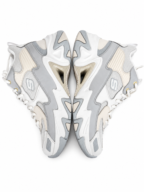 Кроссовки женские Skechers Stamina V3 LD99 серо-белые 38 (24,5 см) (6942104142047) - Фото 7 Кроссовки женские Skechers Stamina V3 LD99 серо-белые 38 (24,5 см) (6942104142047) - изображение 7