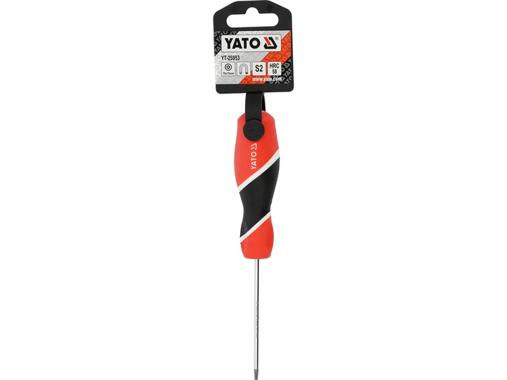 Отвертка прецизионная TORX YATO T8 x 75 мм YT-25953 - изображение 3
