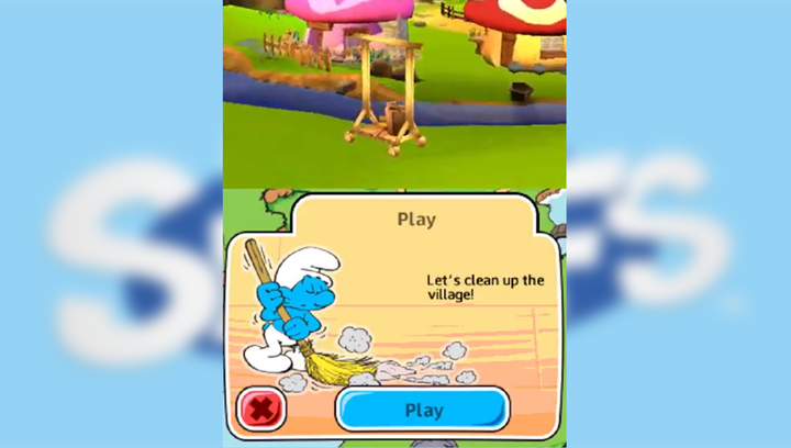 Гра Nintendo 3DS The Smurfs Europe Англійська Версія Б/У - зображення 3