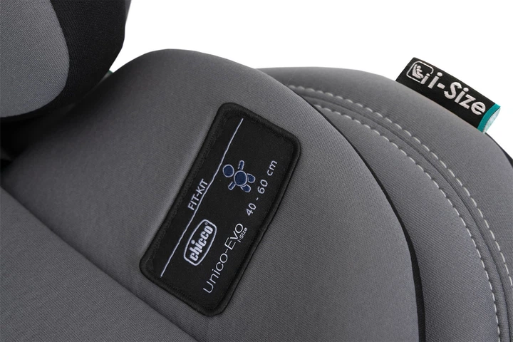 Автокрісло Chicco Unico Evo I-Size Grey Black 40-150 см (8058664181087) - Фото 13 Автокрісло Chicco Unico Evo I-Size Grey Black 40-150 см (8058664181087) - зображення 13