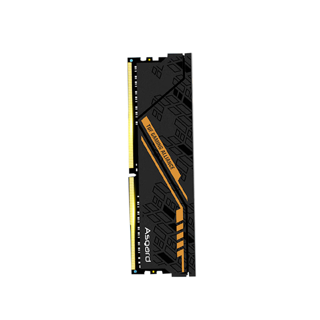 Модуль оперативной памяти Asgard 16 ГБ DDR4 3200 для настольных компьютеров, ограниченная серия Jinlunjia & TUF, радиатор CL18, черный с оранжевым покрытием. - изображение 3