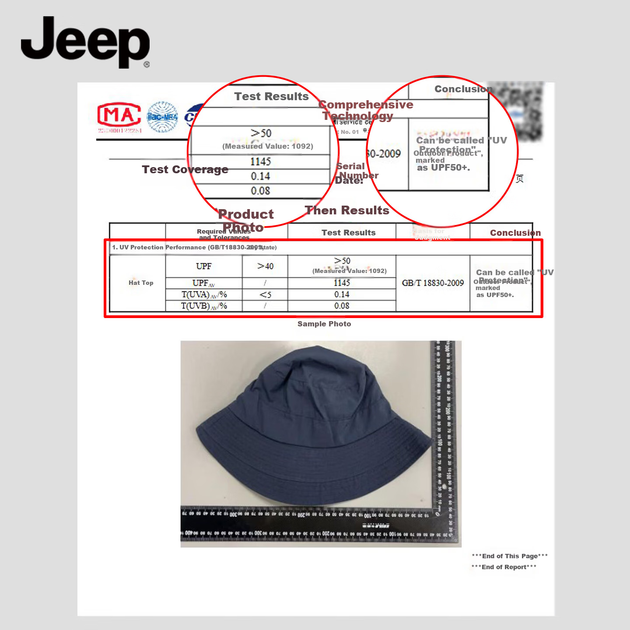 Жіночий сонцезахисний капелюх JEEP, весна/літо, захист від УФ, широкі поля, рибальський, вітрозахисний, колір хакі - зображення 6