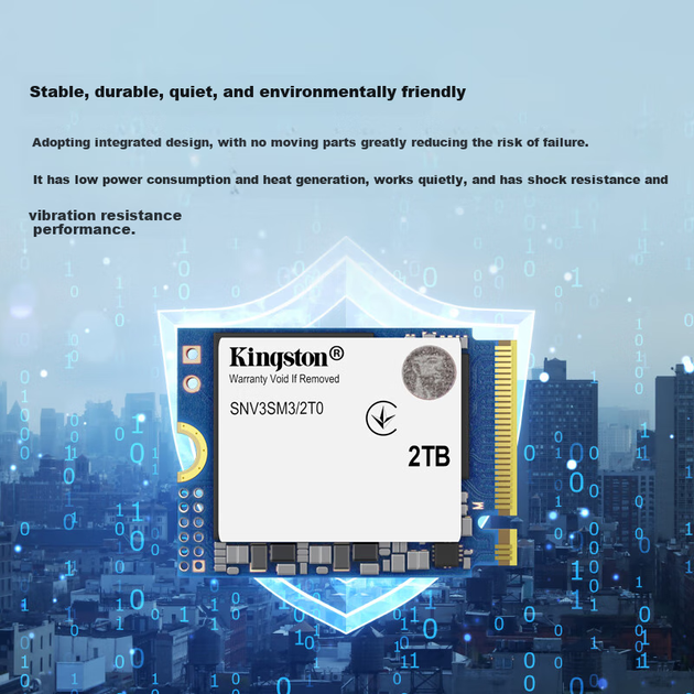 Твердотельный накопитель Kingston SSD 1 ТБ, 2230 M.2 (NVMe PCIe 4.0×4), NV3, совместим с портативными игровыми устройствами SteamDeck/ROG ALLY и ноутбуками. - изображение 6