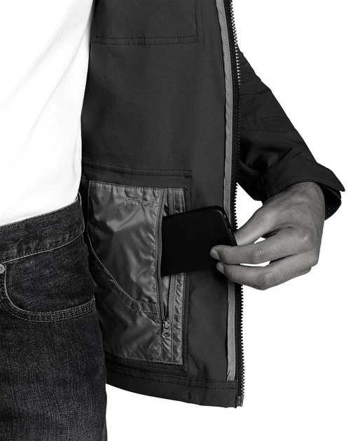 Мембранная куртка мужская Eddie Bauer Mens Atlas Stretch Hooded Jacket