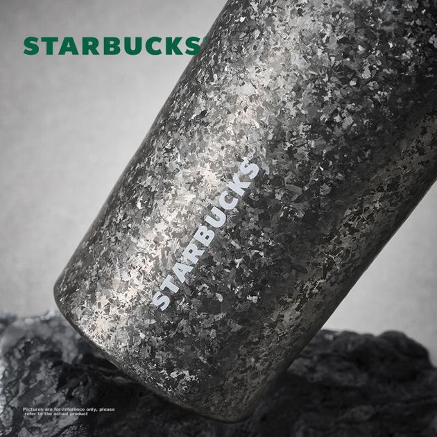 Термокухоль Starbucks з чистого титану двошаровий 510 мл, срібно-сірий, у коробці - Фото 5 Термокухоль Starbucks з чистого титану двошаровий 510 мл, срібно-сірий, у коробці - зображення 5