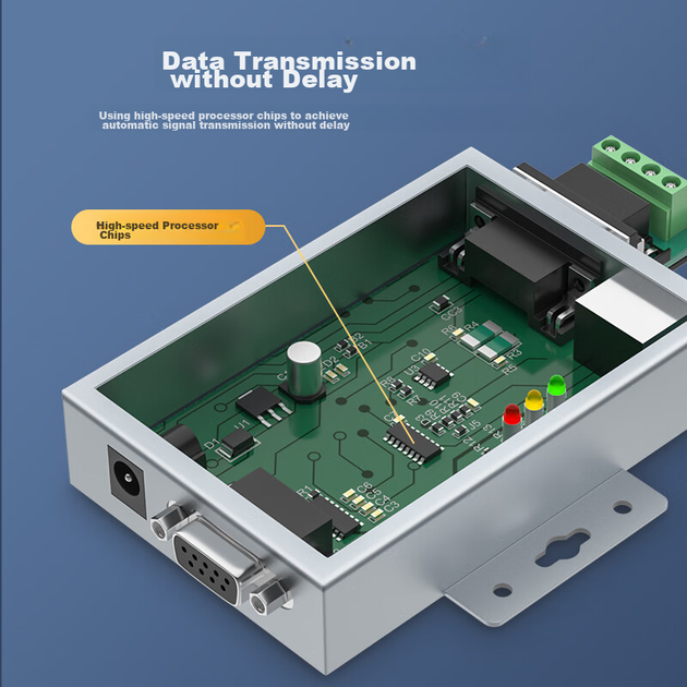 Преобразователь DTECH DT-9020 RS232 - RS485 активный с защитой от перенапряжения - Фото 5 Преобразователь DTECH DT-9020 RS232 - RS485 активный с защитой от перенапряжения - изображение 5