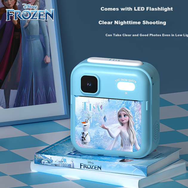 Фотоаппарат Disney PC02 Elsa детский игрушечный с мгновенной печатью - Фото 9 Фотоаппарат Disney PC02 Elsa детский игрушечный с мгновенной печатью - изображение 9
