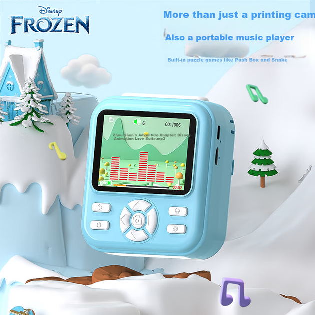 Фотоаппарат Disney PC02 Elsa детский игрушечный с мгновенной печатью - Фото 10 Фотоаппарат Disney PC02 Elsa детский игрушечный с мгновенной печатью - изображение 10