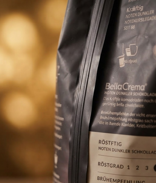 Кава в зернах Melitta BellaCrema Espresso 1 кг арабіка середнє обсмаження з пряним смаком та легкою кислинкою для кавомашини - Фото 7 Кава в зернах Melitta BellaCrema Espresso 1 кг арабіка середнє обсмаження з пряним смаком та легкою кислинкою для кавомашини - зображення 7
