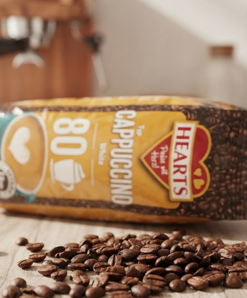 Капучино Hearts Cappuccino White 1 кг швидкорозчинний кавовий напій з ніжним вершковим смаком - зображення 8